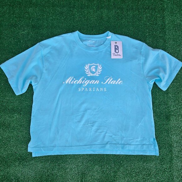 🩵NWT Michigan State Spartans, Oversized graphic t-shirt - Picture 1 of 4